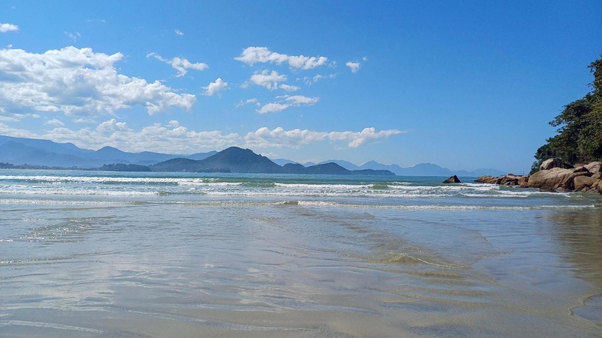 Vista Verde 304 Apto Praia Das Toninhas, Ubatuba Bagian luar foto
