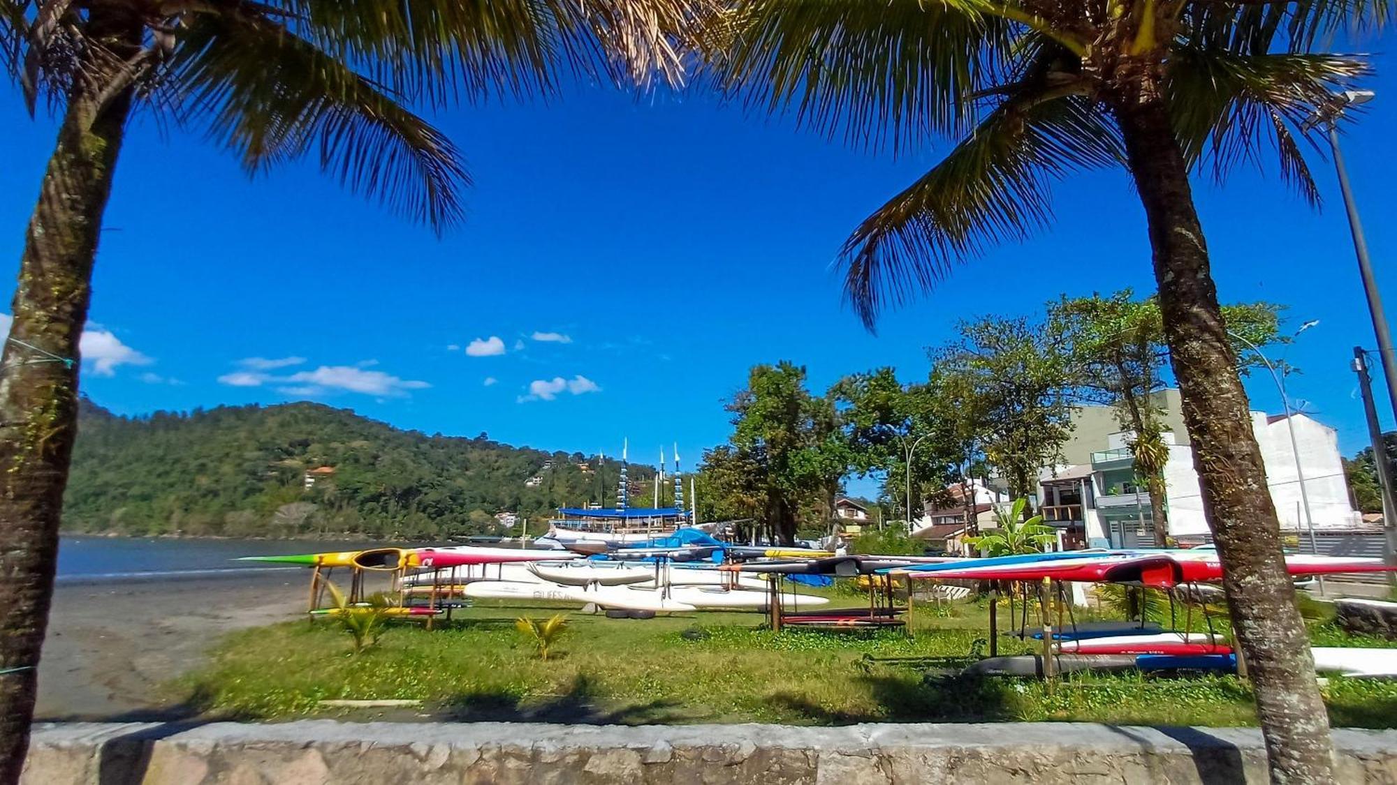 Vista Verde 304 Apto Praia Das Toninhas, Ubatuba Bagian luar foto