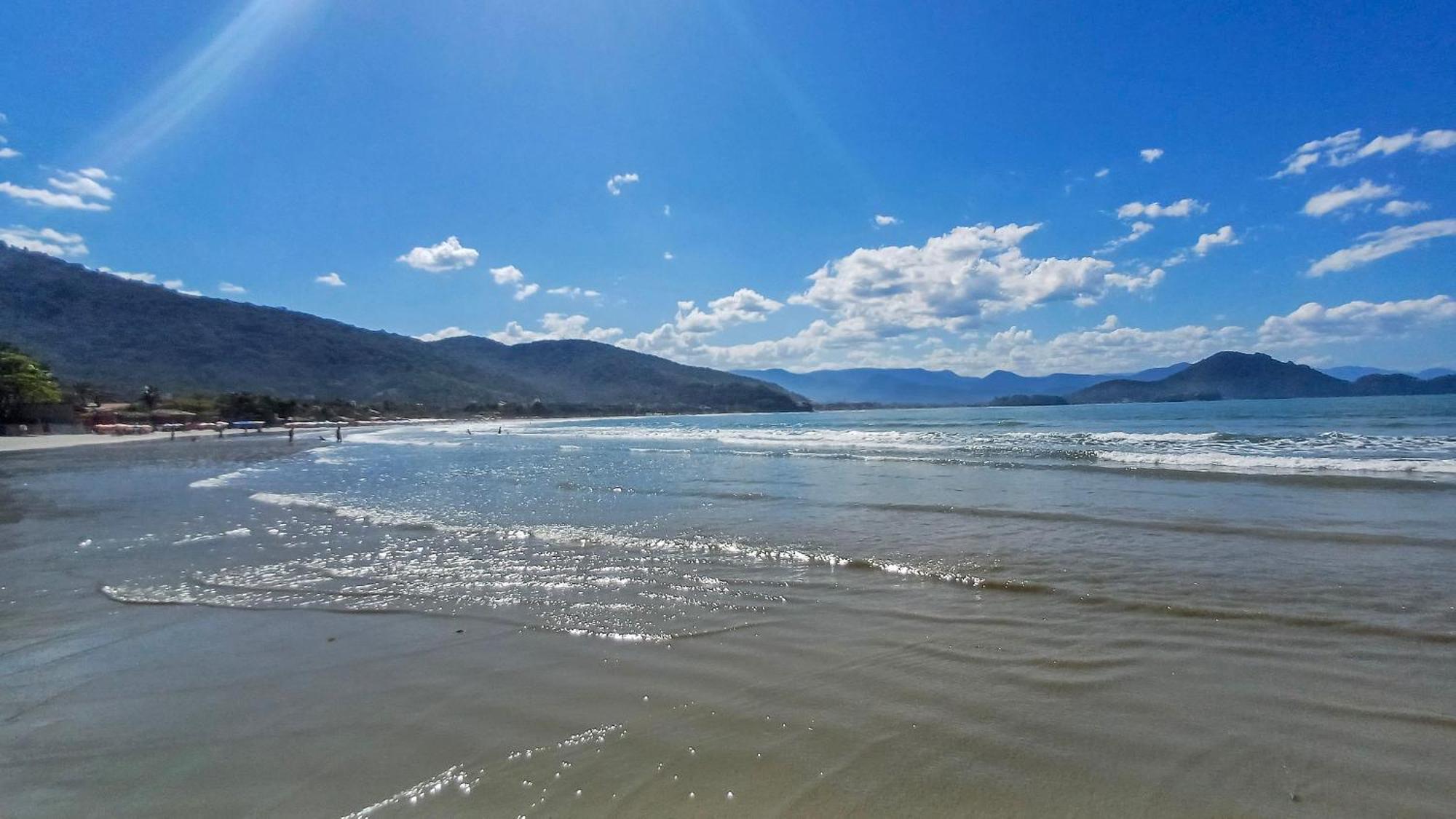 Vista Verde 304 Apto Praia Das Toninhas, Ubatuba Bagian luar foto